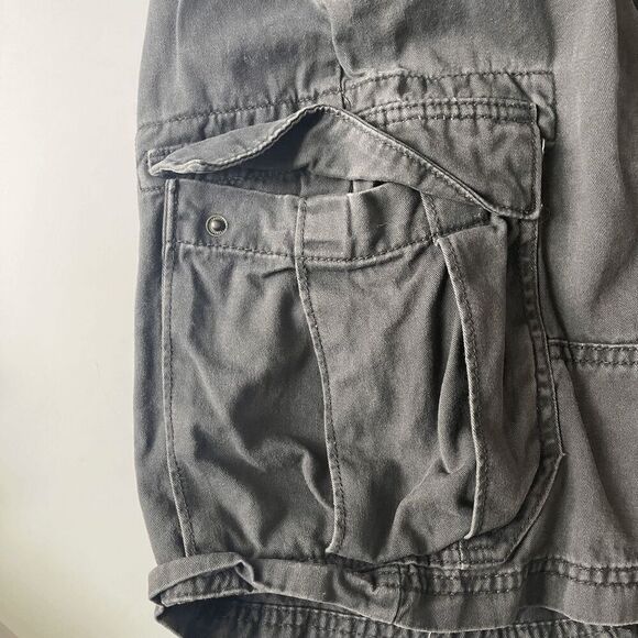 American Rag Men's Denim Cargo Shorts Gray Size 33 - Picture 6 of 14
